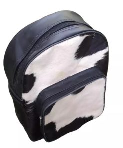 Cowhide Backpack Kids Junior Toddlers School Leather Diaper Nappy Mommy Purse