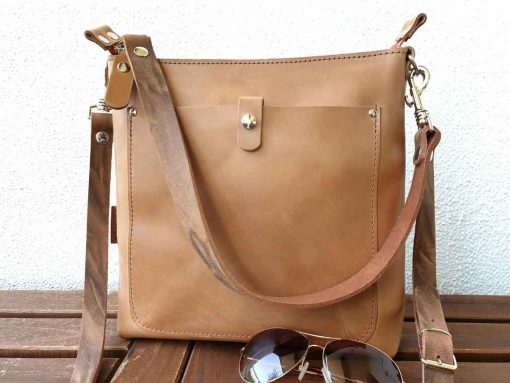 LEATHER CROSSBODY BAG WOMEN