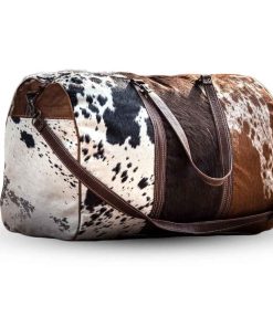 Real Cowhide Leather Duffel Bag
