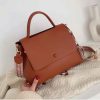 Brown Leather Handbag 