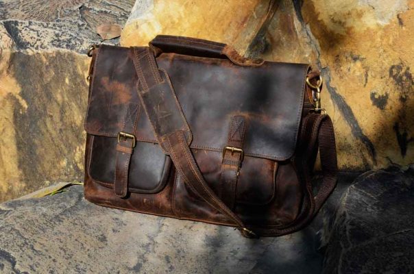 Leather Laptop Bag