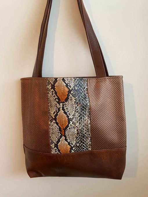 Print Leather Bag