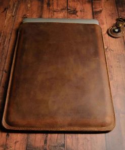 Leather Mac Book Case