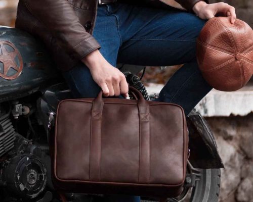  Leather Briefcase Men
