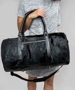  Black Cowhide Bag