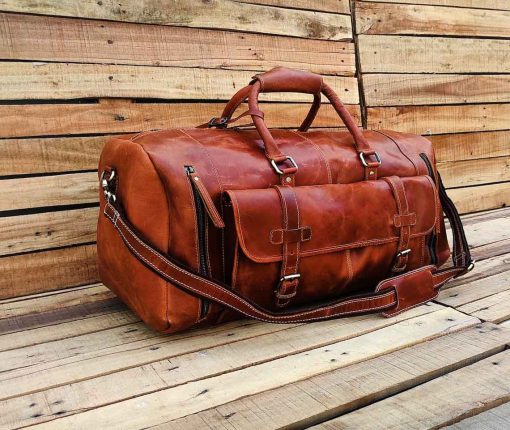 Leather Duffle Bag