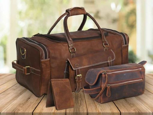 Leather Duffle Bag